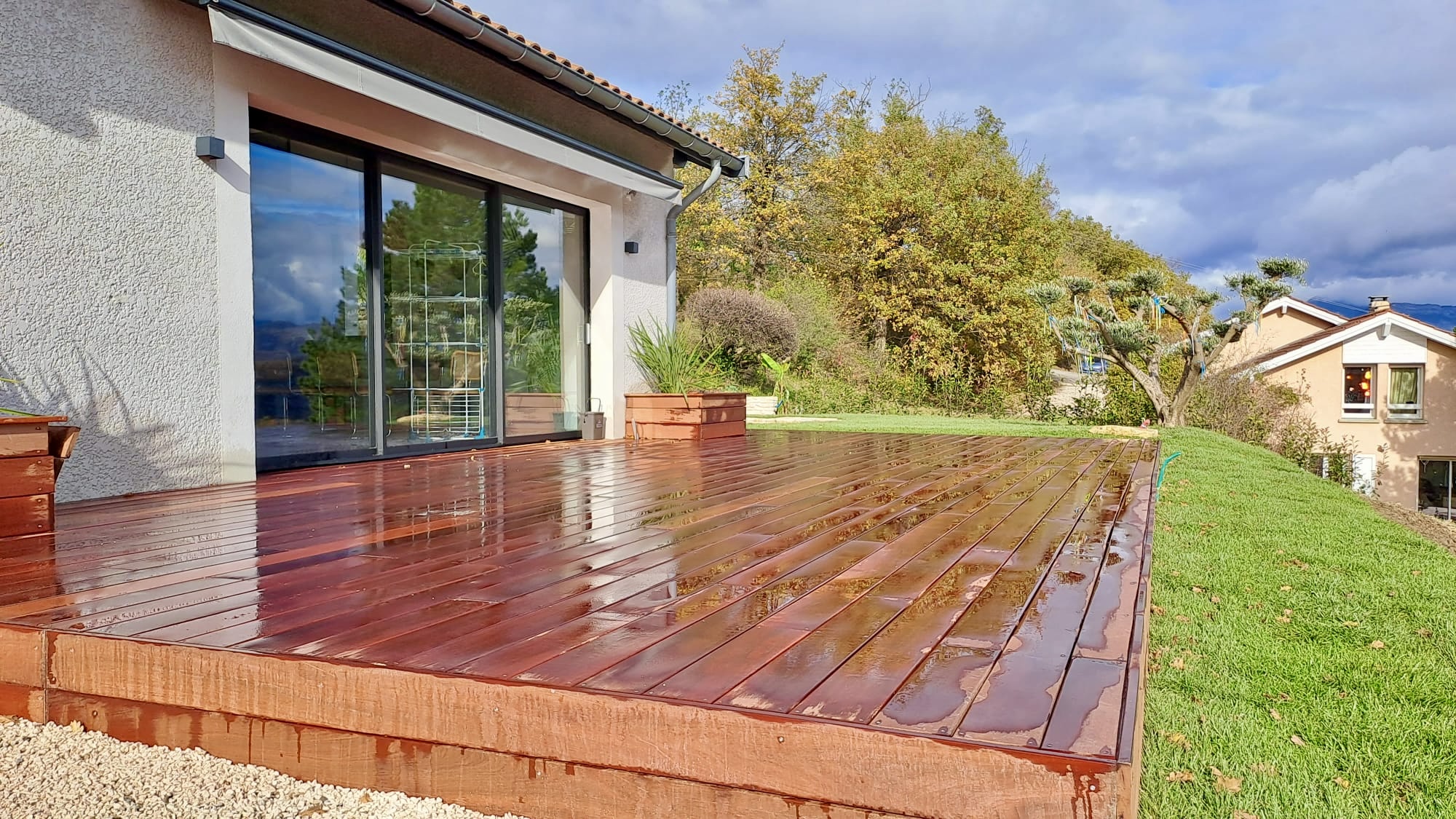 Réalisation d'une terrasse bois